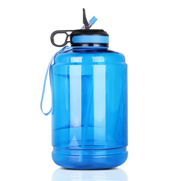 1 Gallon Water Bottle, Gallon Bottle Large Water Bottle to Drink, 128oz Motivational Water Jug with handle for Gym Workout